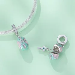 Pandora Style Wisiorek Jajko Wielkanocne - BSC779