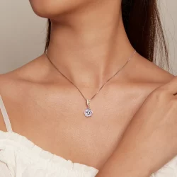 Pandora Style Wisiorek z Fiołkiem - SCC2583