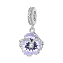 Pandora Style Wisiorek z Fiołkiem - SCC2583