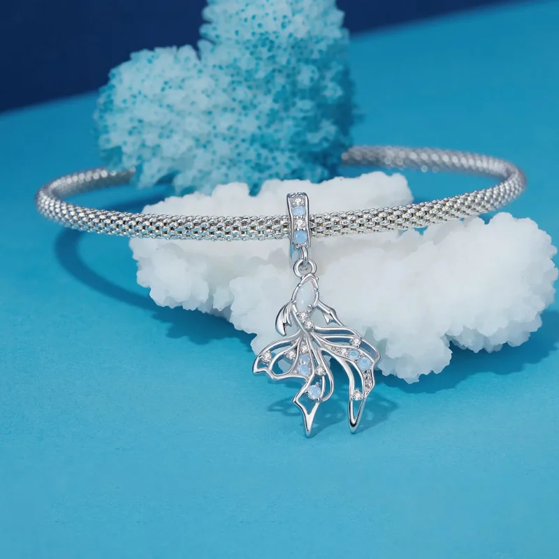 (zdjęcie do) Pandora Style Wiszący Charm Z Wizerunkiem Bojownika - BSC917 - Wyświetl 3