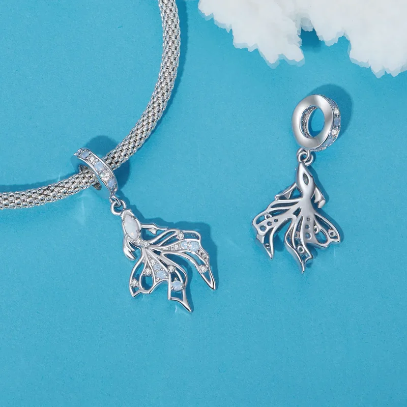 (zdjęcie do) Pandora Style Wiszący Charm Z Wizerunkiem Bojownika - BSC917 - Wyświetl 4