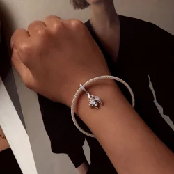 Pandora Style Wiszący Charm Z Wizerunkiem Bojownika - BSC917