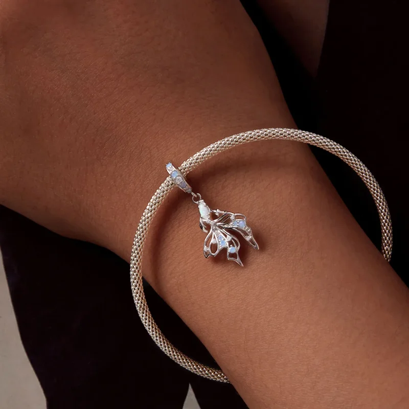 (zdjęcie do) Pandora Style Wiszący Charm Z Wizerunkiem Bojownika - BSC917 - Wyświetl 6