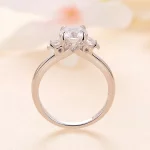 Pandora Style Wyjątkowy Pierścionek z Moissanitem - MSR022