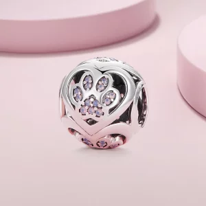 Pandora Stylu Charm z Odciskiem Łapy - SCC2578