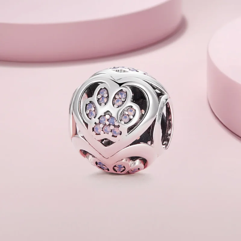 (zdjęcie do) Pandora Stylu Charm z Odciskiem Łapy - SCC2578 - Wyświetl 2