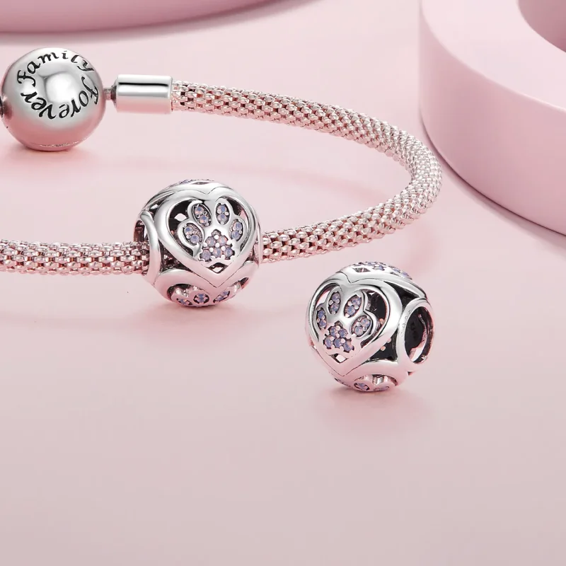 (zdjęcie do) Pandora Stylu Charm z Odciskiem Łapy - SCC2578 - Wyświetl 4