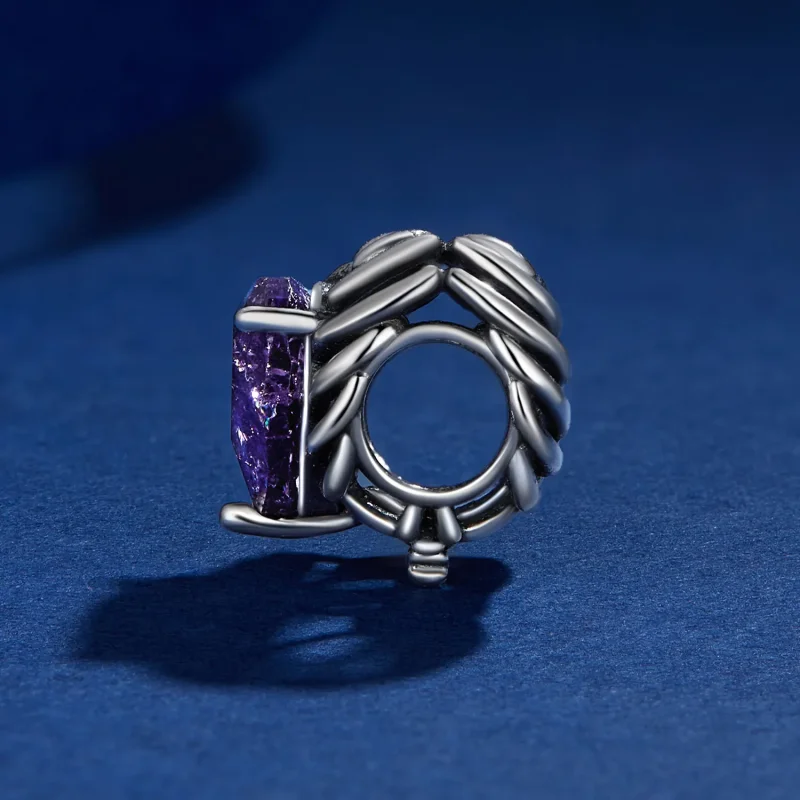 (zdjęcie do) Pandora Stylu Charm z Sercem w Kształcie Szkieletu - BSC910 - Wyświetl 3