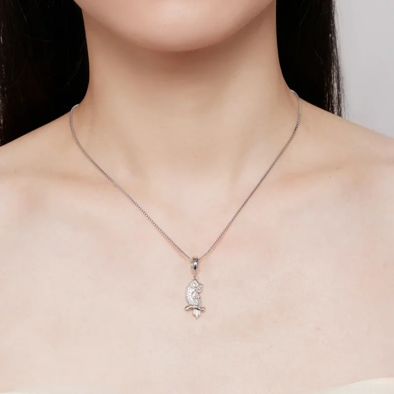 (zdjęcie do) Pendrive w stylu Pandora z zawieszką w kształcie sowy - BSC832 - Wyświetl 6