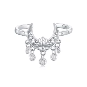 Pierścień Pandora Style Księżycowy Lotos - SCR955