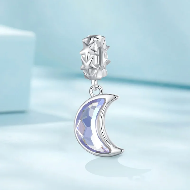 (zdjęcie do) Styl Pandora Księżycowy Wisior - SCC2623 - Wyświetl 2