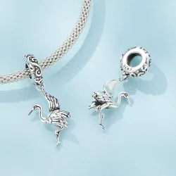 Styl Pandora Wisiorek Żuraw - SCC2634