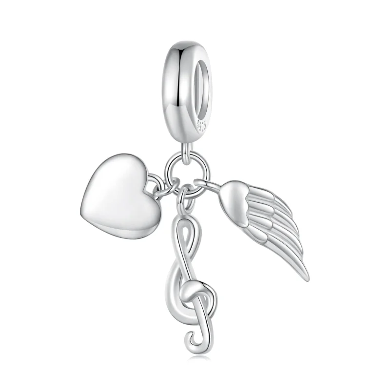 (zdjęcie do) Stylowa zawieszka Pandora Style Note Dangle - BSC814 - Wyświetl 6