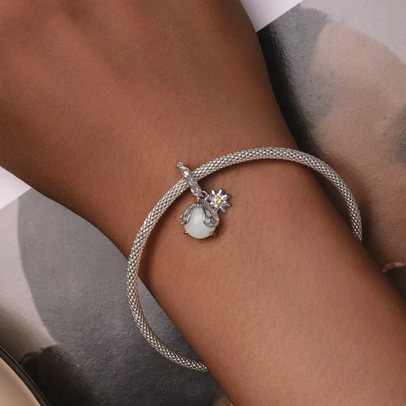 (zdjęcie do) Świecąca zawieszka Firefly w stylu Pandora – SCC2615 - Wyświetl 7