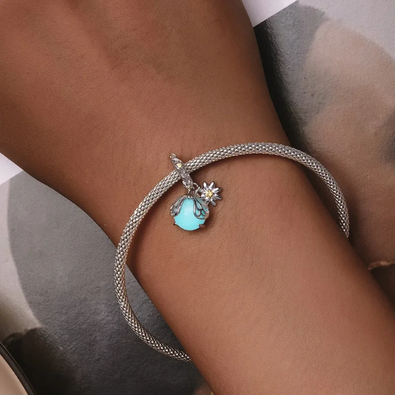 (zdjęcie do) Świecąca zawieszka Firefly w stylu Pandora – SCC2615 - Wyświetl 8