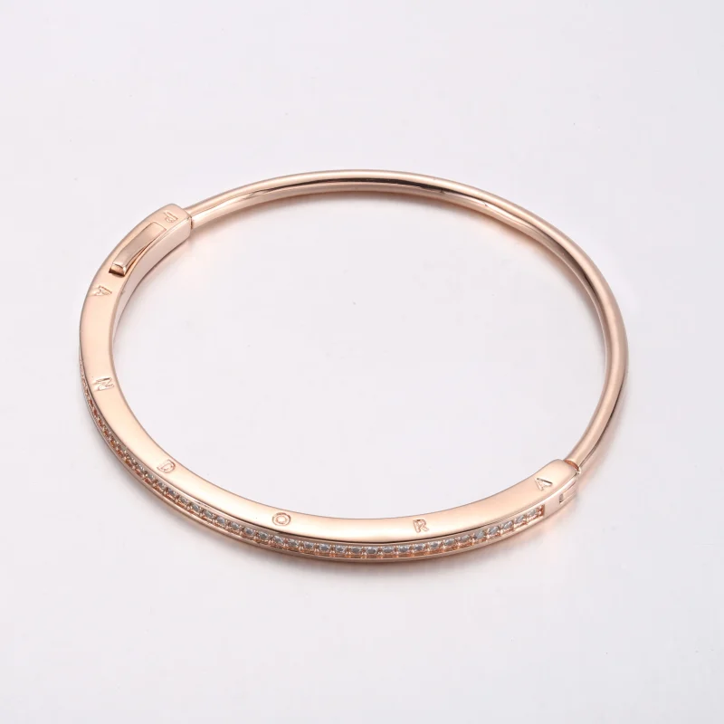 (zdjęcie do) Bransoletka Pandora Signature ID Pavé - 582313C01 - Wyświetl 2