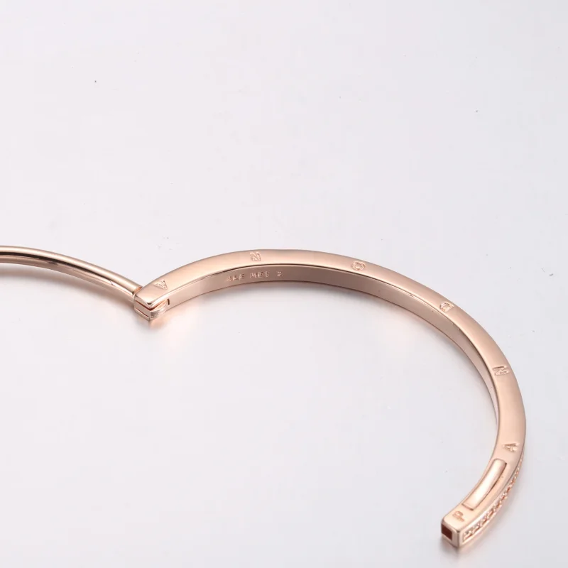 (zdjęcie do) Bransoletka Pandora Signature ID Pavé - 582313C01 - Wyświetl 4
