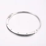 Bransoletka Pandora Signature ID Pavé - 592313C01