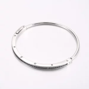 Bransoletka Pandora Signature ID Pavé - 592313C01
