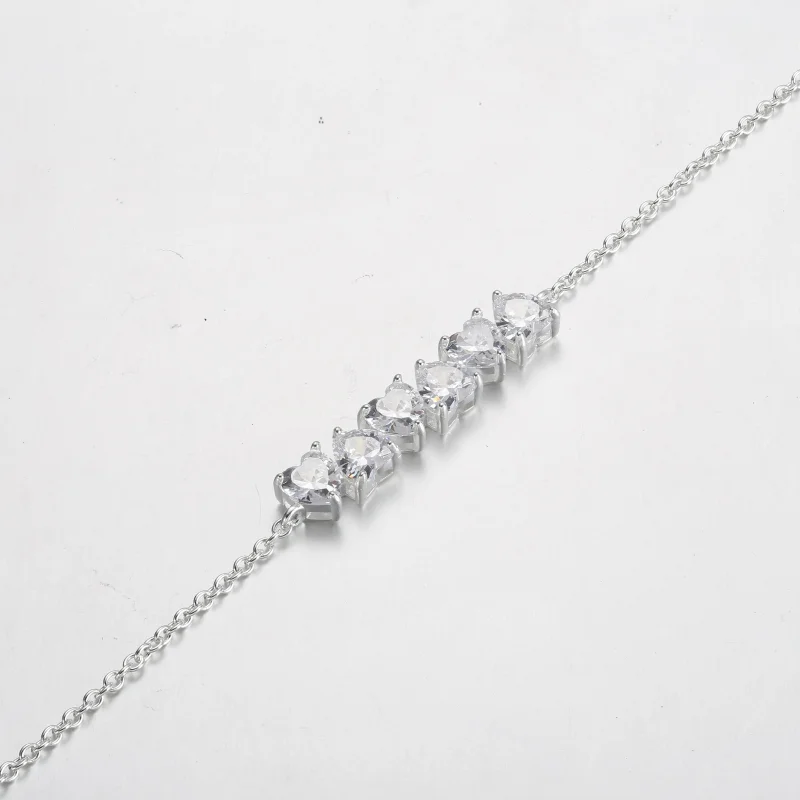 (zdjęcie do) Bransoletka Pandora Sparkling Endless Hearts - 591162C01 - Wyświetl 5