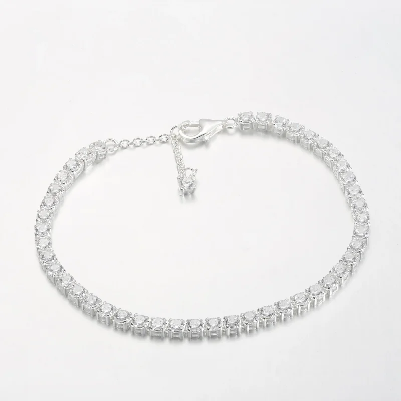 (zdjęcie do) Błyszcząca bransoletka tenisowa Pandora - 591469C01 - Wyświetl 2