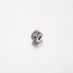 Błyszcząca zawieszka Pandora z potrójnymi sercami Halo - 791161C01