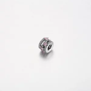 Błyszcząca zawieszka Pandora z potrójnymi sercami Halo - 791161C01