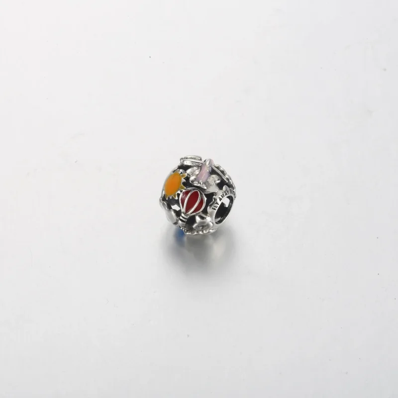 (zdjęcie do) Charms Pandora Fly Away Rainbow Sky i podróżny - 791695C01 - Wyświetl 2