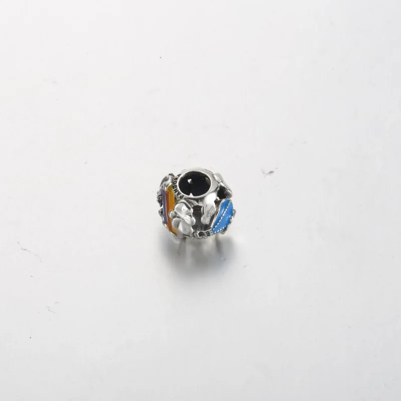 (zdjęcie do) Charms Pandora Fly Away Rainbow Sky i podróżny - 791695C01 - Wyświetl 4