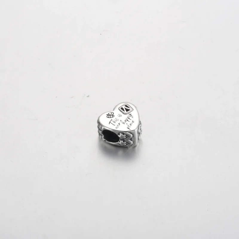 (zdjęcie do) Charms Pandora Heart House Happy Place - 792249C00 - Wyświetl 3