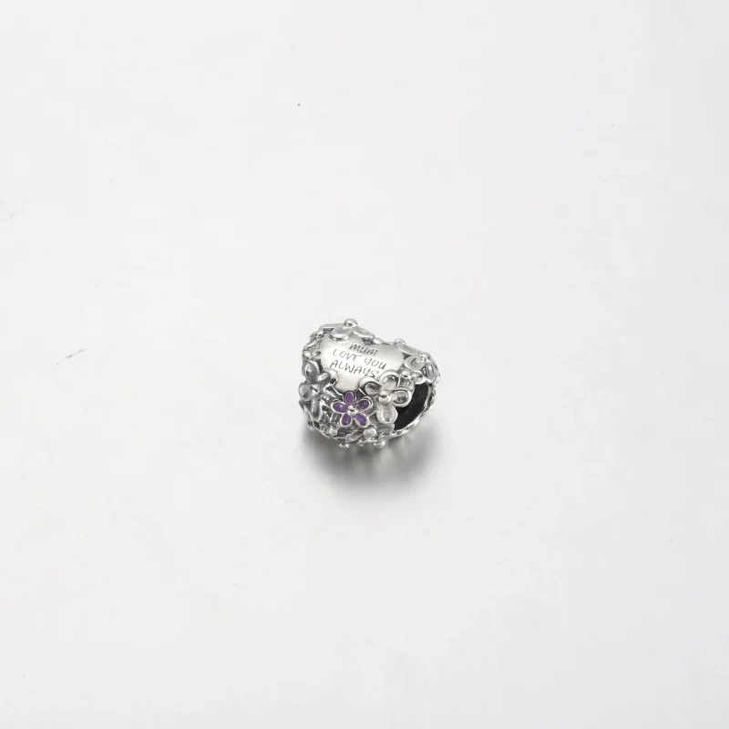 (zdjęcie do) Charms Pandora Mom Daisy Heart - 791155C01 - Wyświetl 2