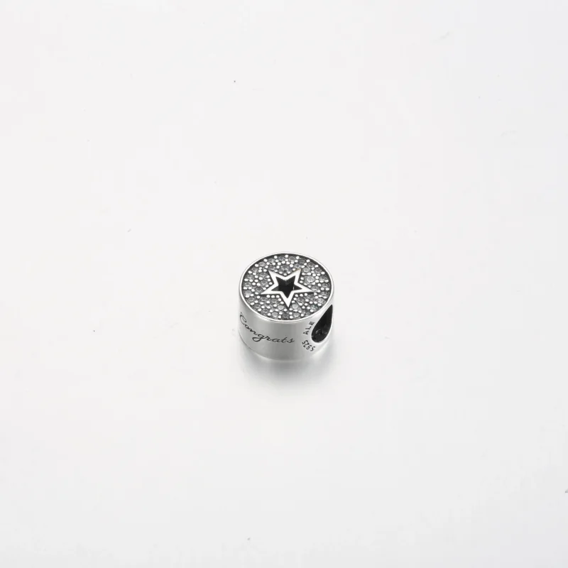 (zdjęcie do) Charms Pandora Pavé i gwiazda z gratulacjami - 790793C01 - Wyświetl 3