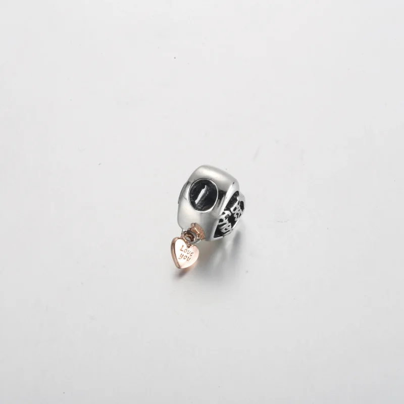 (zdjęcie do) Charms w kształcie serca najlepszego przyjaciela Pandora Love You - 782243C00 - Wyświetl 4