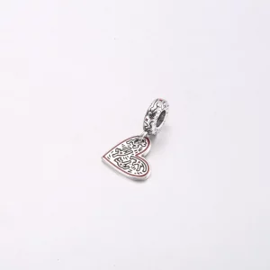 Keith Haring™ x Pandora Zawieszka z motywem kreskówkowym „Ludzie” w kształcie serca - 792215C01
