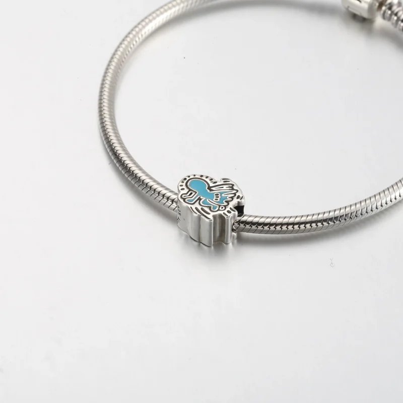 (zdjęcie do) Keith Haring™ x zawieszka Pandora Promienny Anioł - 792219C01 - Wyświetl 5