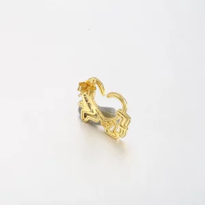 Kolczyki Keith Haring™ x Pandora Walking Heart - 262221C01