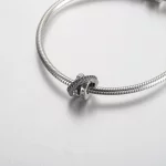 Logo Pandora, zawieszka Pavé i koraliki - 792317C01