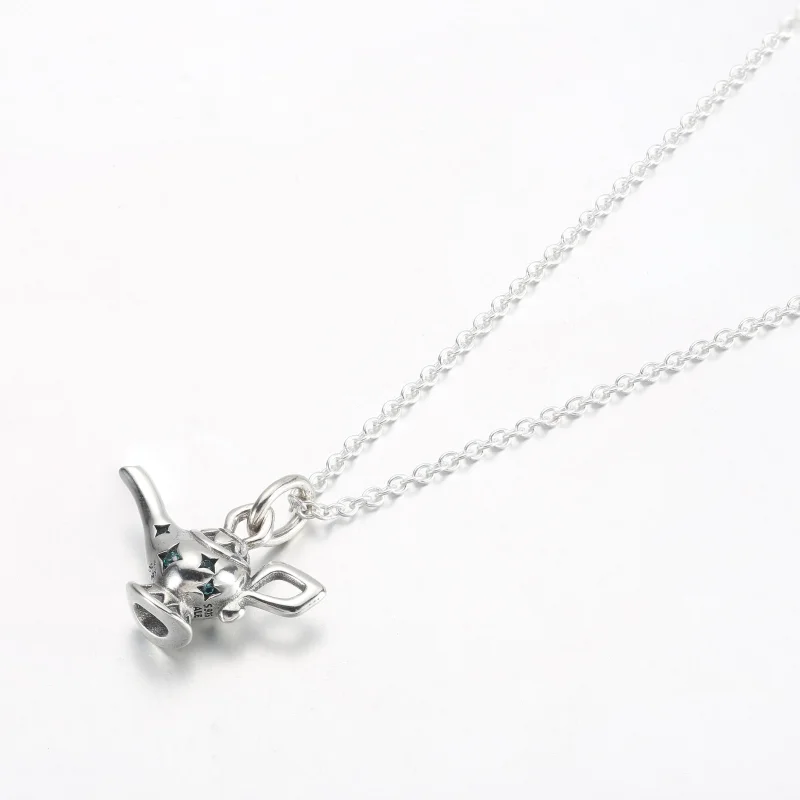 (zdjęcie do) Naszyjnik Collier z magiczną lampą Pandora Disney Aladyn - 392347C01 - Wyświetl 2