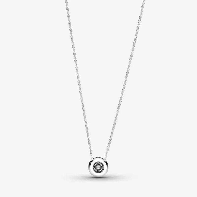 (zdjęcie do) Naszyjnik Pandora Sparkling Double Halo Collier - 399414C01-45 - Wyświetl 2
