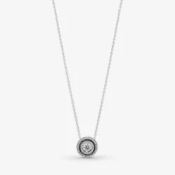 Naszyjnik Pandora Sparkling Double Halo Collier - 399414C01-45