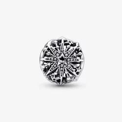 Niebiańska zawieszka w kształcie płatka śniegu Pandora - 792360C00