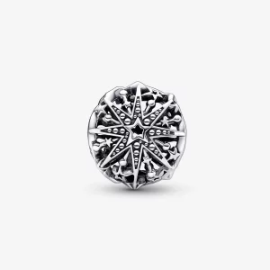 Niebiańska zawieszka w kształcie płatka śniegu Pandora - 792360C00