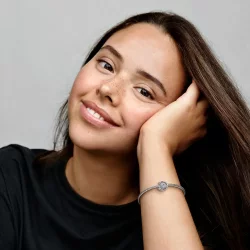 Niebiańska zawieszka w kształcie płatka śniegu Pandora - 792360C00