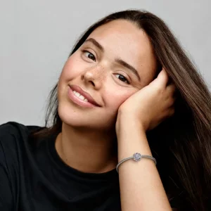 Niebiańska zawieszka w kształcie płatka śniegu Pandora - 792360C00