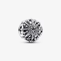 Niebiańska zawieszka w kształcie płatka śniegu Pandora - 792360C00
