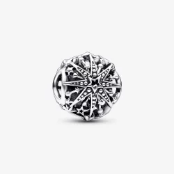 Niebiańska zawieszka w kształcie płatka śniegu Pandora - 792360C00
