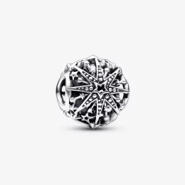 Niebiańska zawieszka w kształcie płatka śniegu Pandora - 792360C00