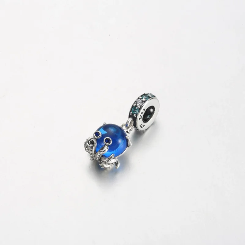 (zdjęcie do) Pandora Murano Urocza zawieszka w kształcie ośmiornicy - 791694C01 - Wyświetl 2