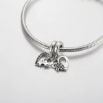 Pandora Puzzle Kawałek Serca Rozdzielana zawieszka Przyjaźń - 792239C01