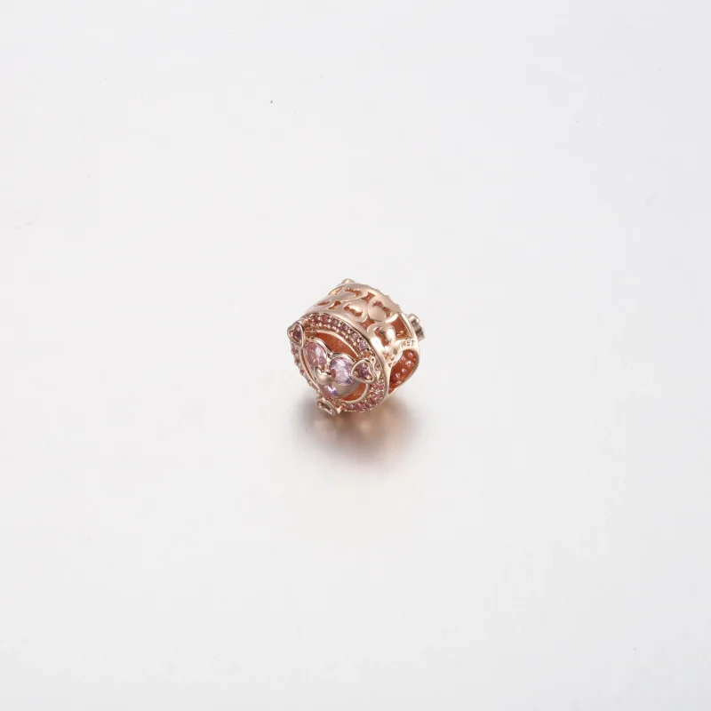 (zdjęcie do) Pandora Ujawnij swoją miłość Zawieszka w kształcie błyszczących serc - 780796C02 - Wyświetl 2